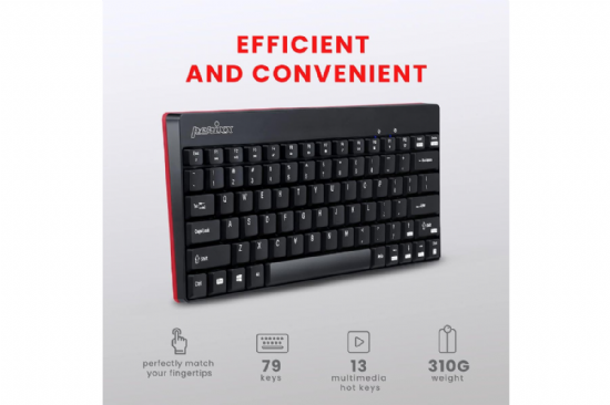 Wireless Mini Keyboard and Mouse Combo