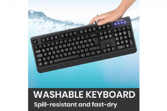  Waterproof and Dustproof Keyboard