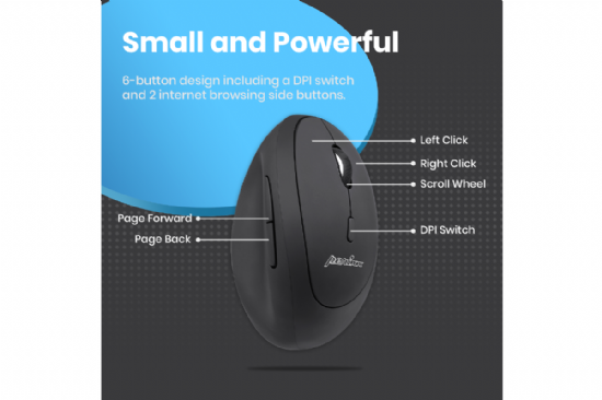 Vertical  Edge Ergonomic Mouse