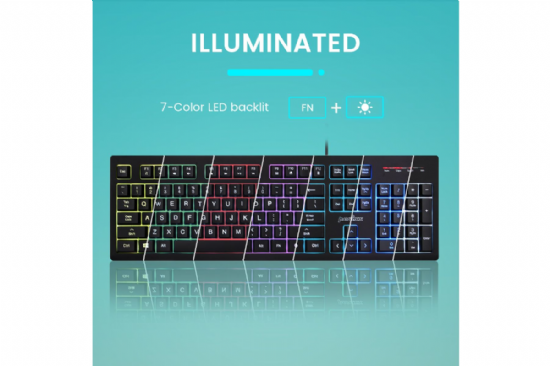 Big Print and Backlit Keyboard