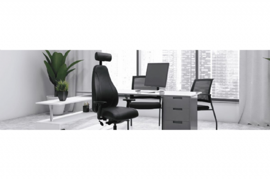 Serati High Back Chair with Headrest