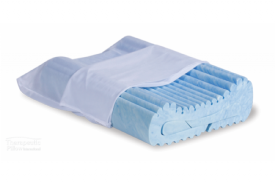 Complete Sleeper Gel Blue Memory Foam Pillow