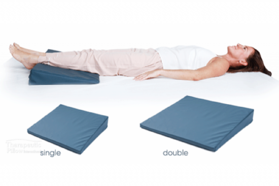 Double Heel Wedge Pillow