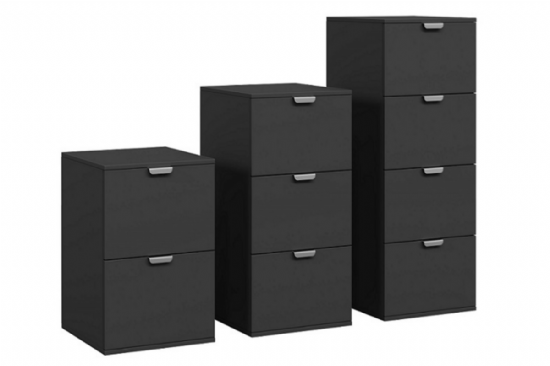 Filing Cabinet - Black  | Overview