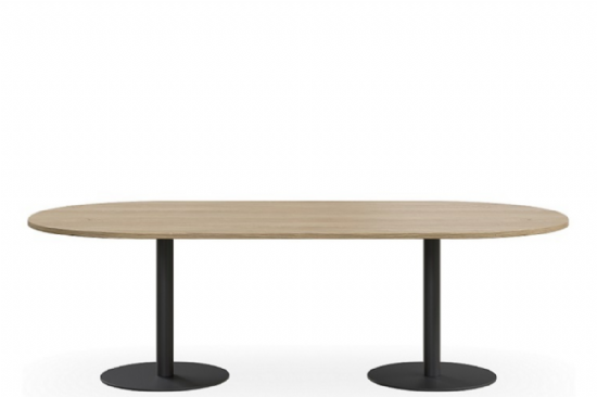 Duo Verse Boardroom Table - Black