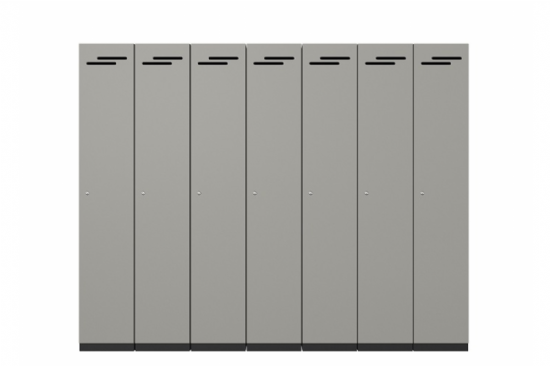 1 Door Melamine Lockers