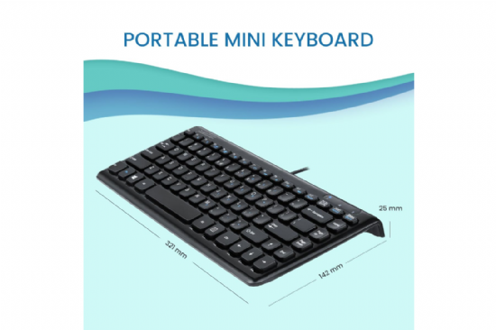 Compact Ergo - Mini USB Keyboard