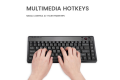 Compact Trackball Keyboard - Wireless Mini Trackball Keyboard thumbnail