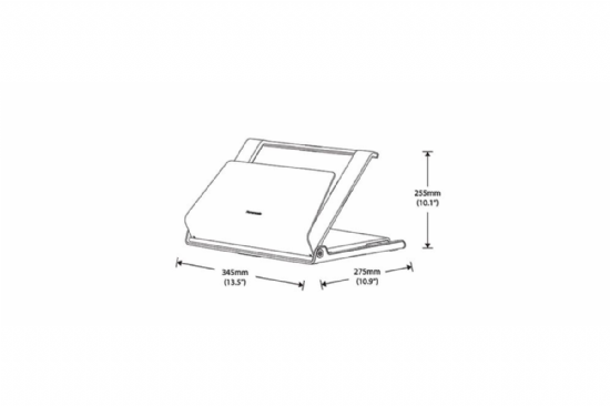 Humanscale L6 Notebook Manager (Lap Top Stand)