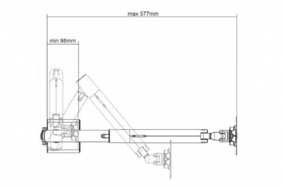 Valor Monitor Arm