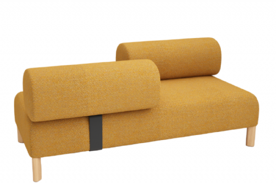 Scarborough 2 Seater + 2 Backrests Opposite Facing